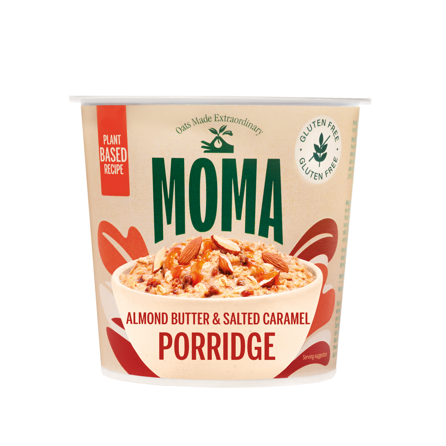 Almond Butter and Salted Caramel Instant Porridge Pots