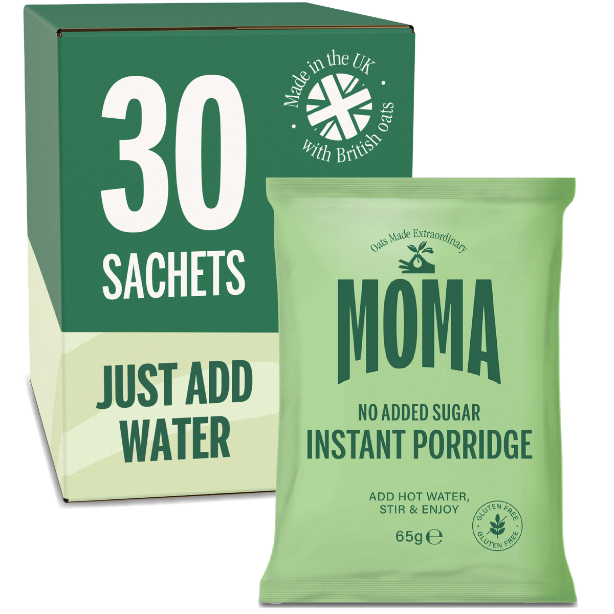 No Added Sugar Instant Porridge Sachets