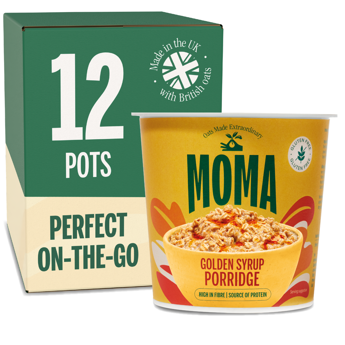 Golden Syrup Instant Porridge Pots
