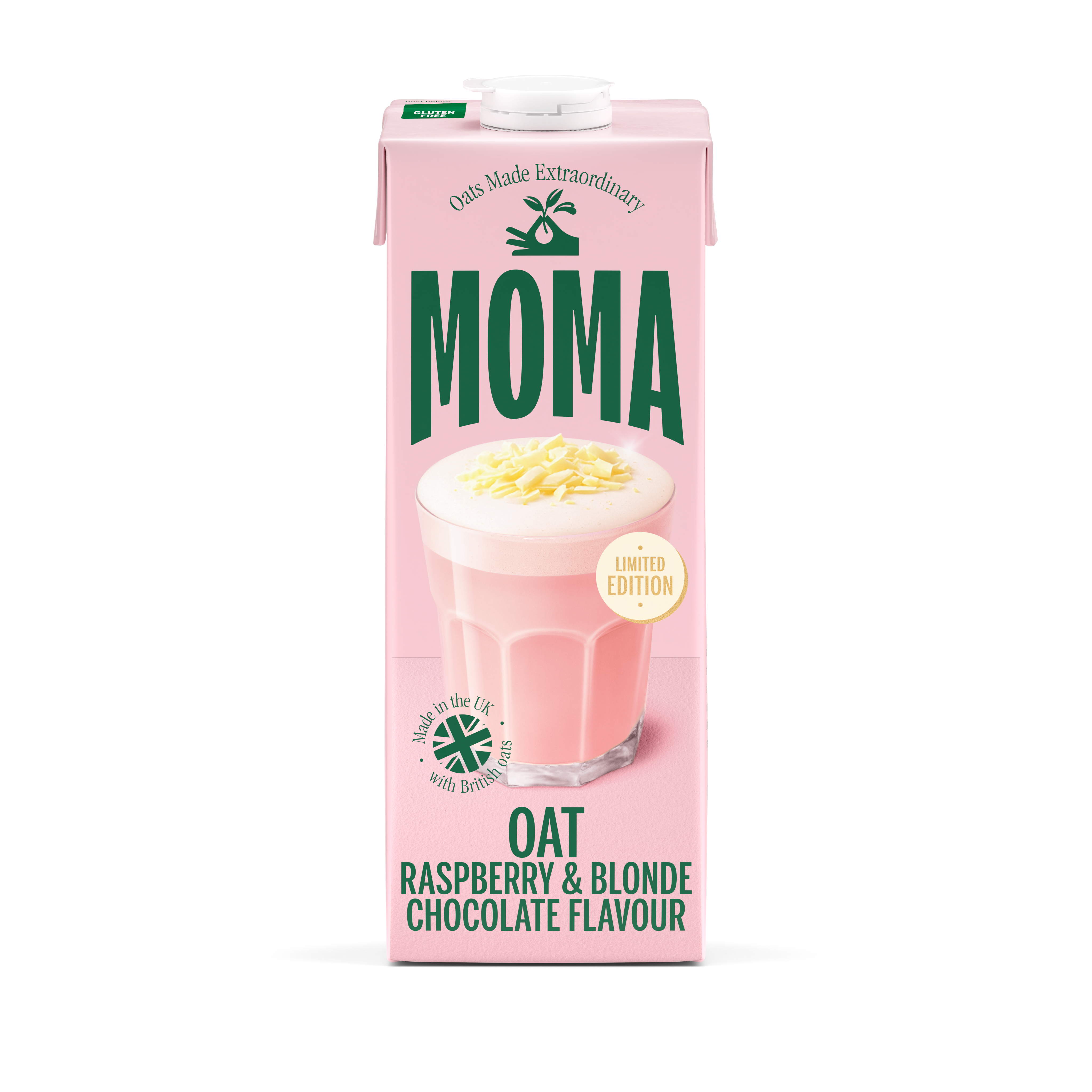 Raspberry & Blonde Chocolate Oat Drink Alternative - MOMA Foods