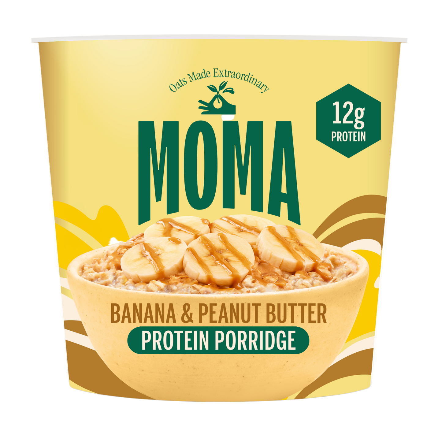 Banana & Peanut Butter Protein Porridge Pot