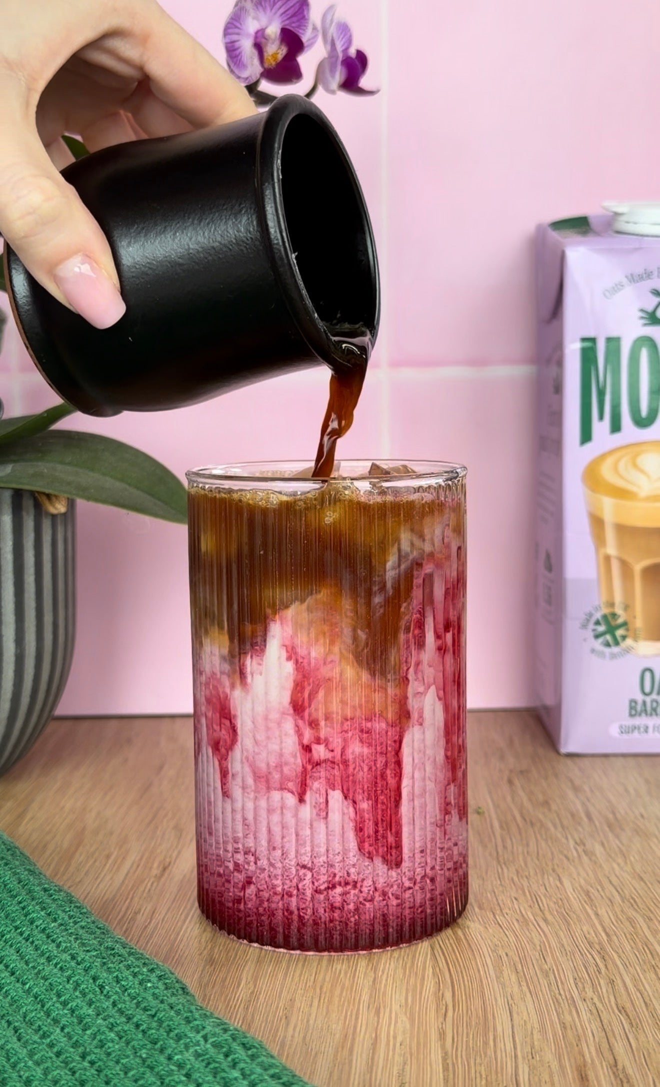 The Iced Cherry & Oat Latte 🍒☕