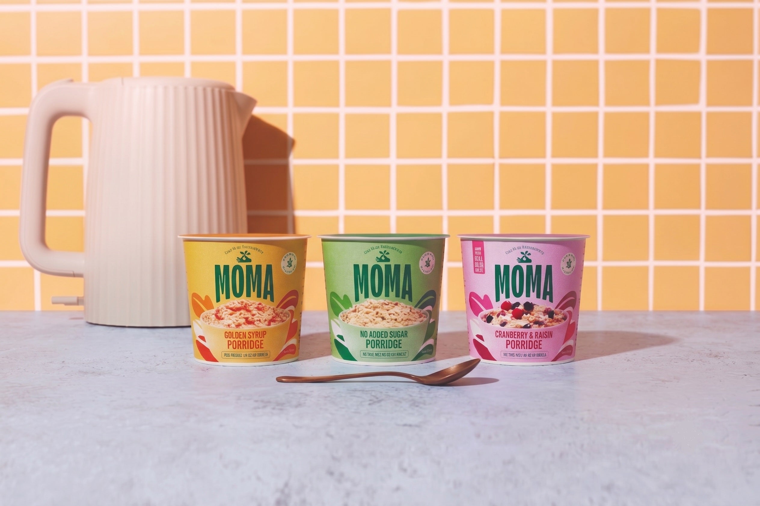 Go Moma Instant Porridge Sachets & Pots To Go | MOMA Foods UK