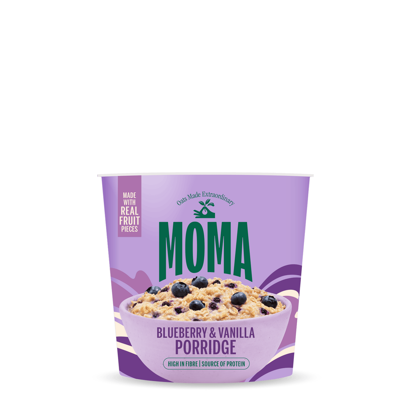 Blueberry & Vanilla Instant Porridge Pots