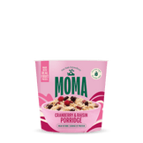 Cranberry and Raisin Instant Porridge Pots