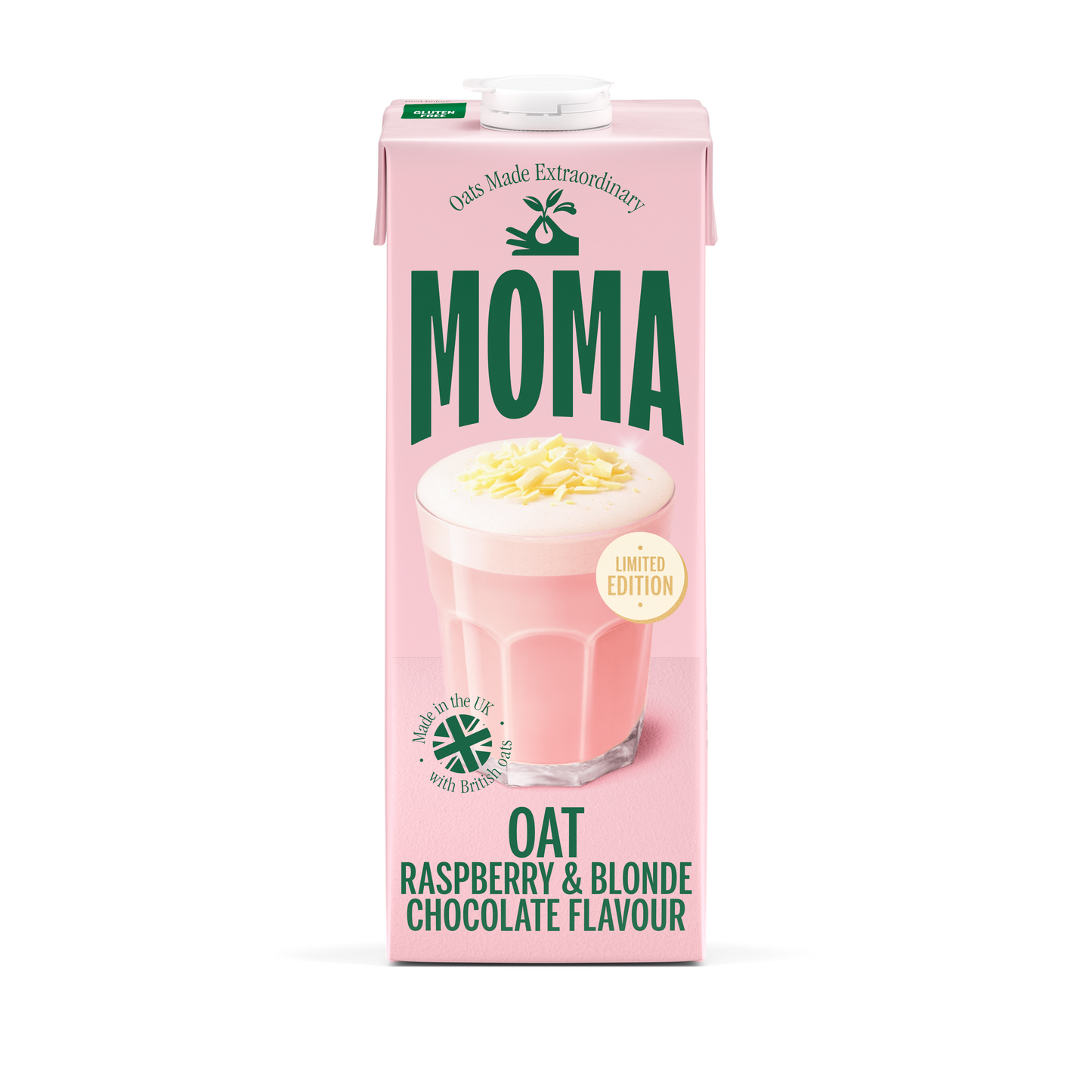 Raspberry & Blonde Chocolate Oat Drink