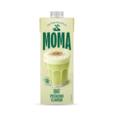 Pistachio oat drink vegan barista milk alternative