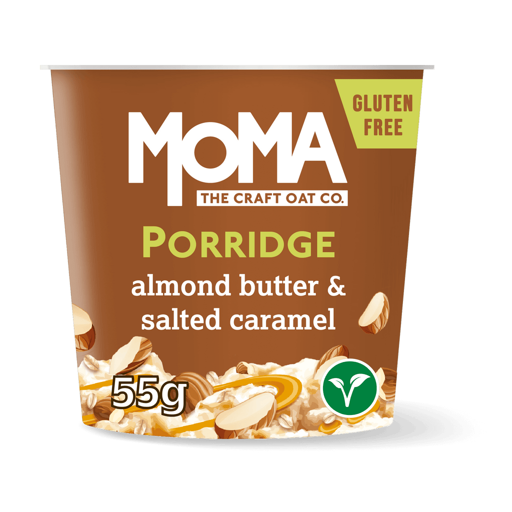 Almond Butter & Salted Caramel Porridge Pots