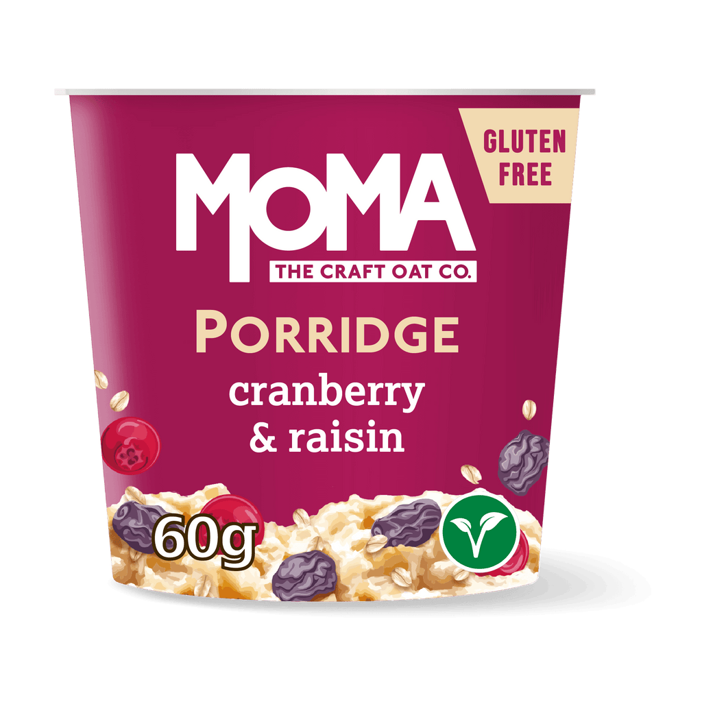 Vegan Cranberry and Raisin Porridge Pots