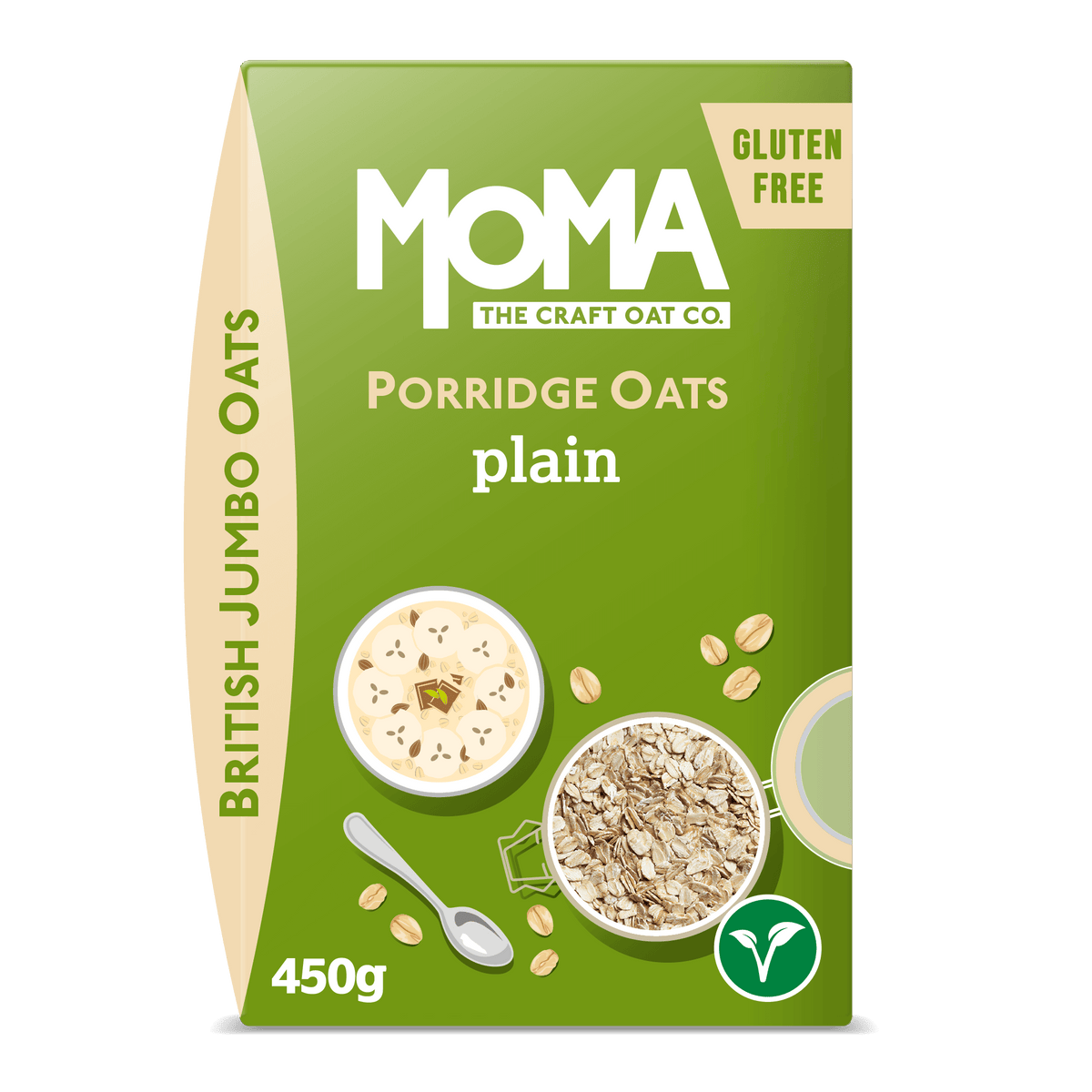Jumbo Oats Naturally vegan and gluten free MOMA UK