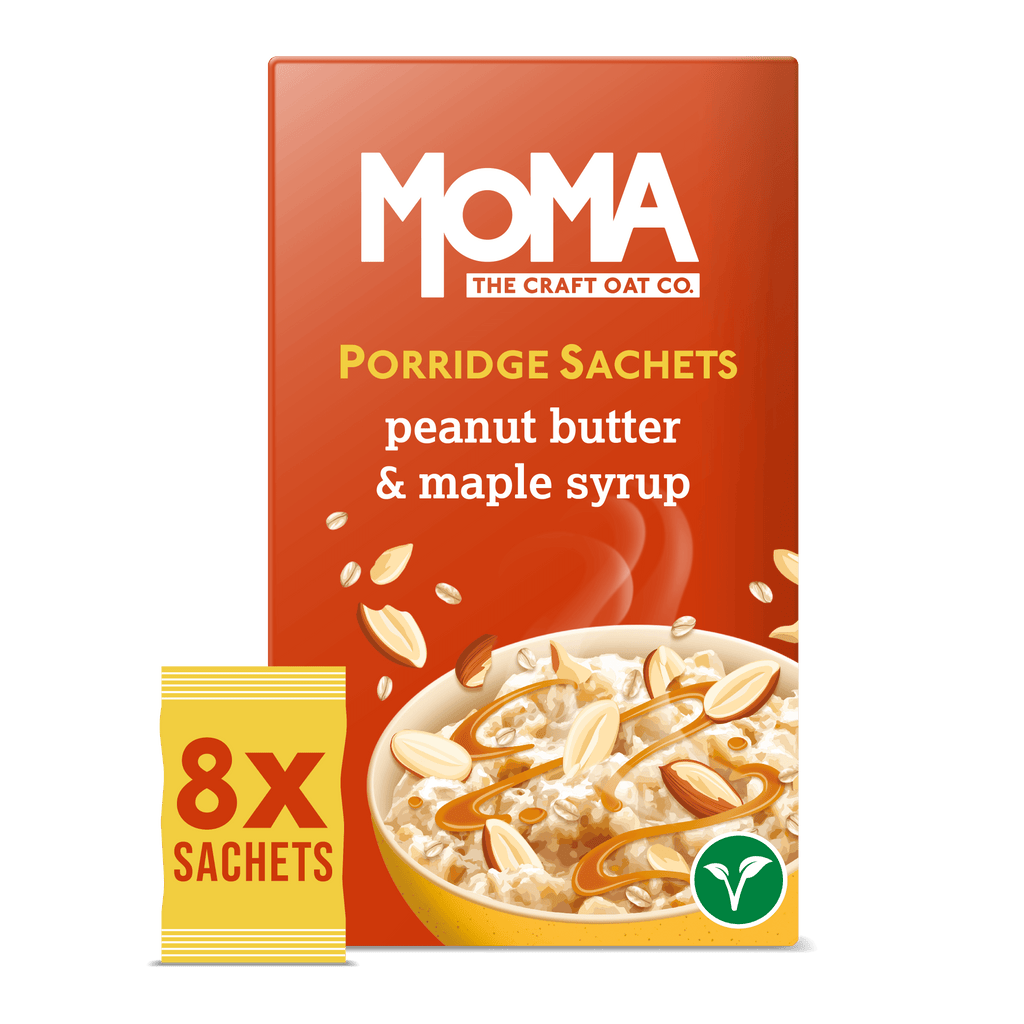 Peanut Butter and Maple Syrup Porridge Sachets